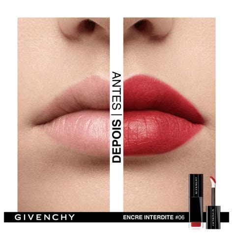 encre interdite givenchy|Givenchy interdit gloss.